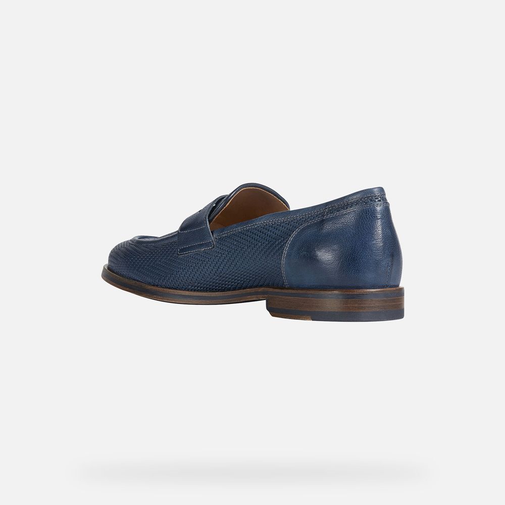 Geox Loafers Navy Bayle - Geox Mens Shoes - WSPLGR853